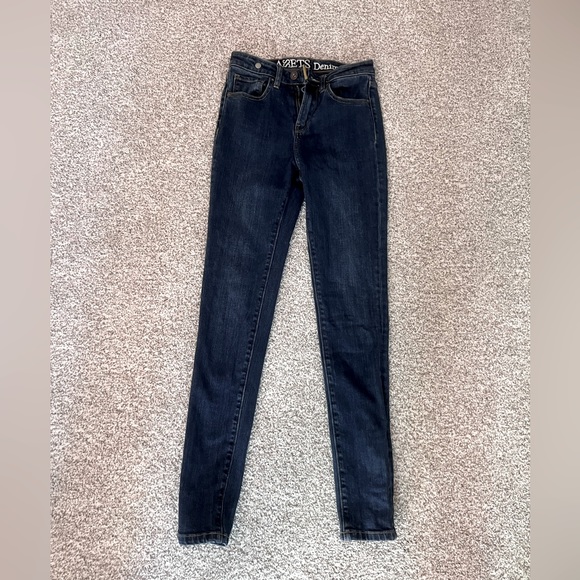 Assets denim skinny jeans size 24. - Picture 1 of 5
